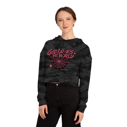 Women’s Cropped Hooded Sweatshirt