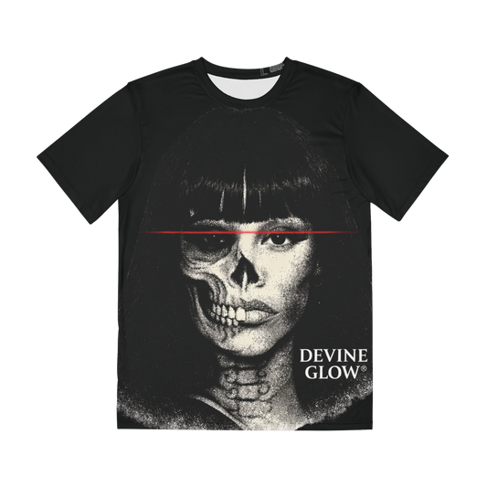 Skull Face Tee — Devine Glow Graphic Shirt